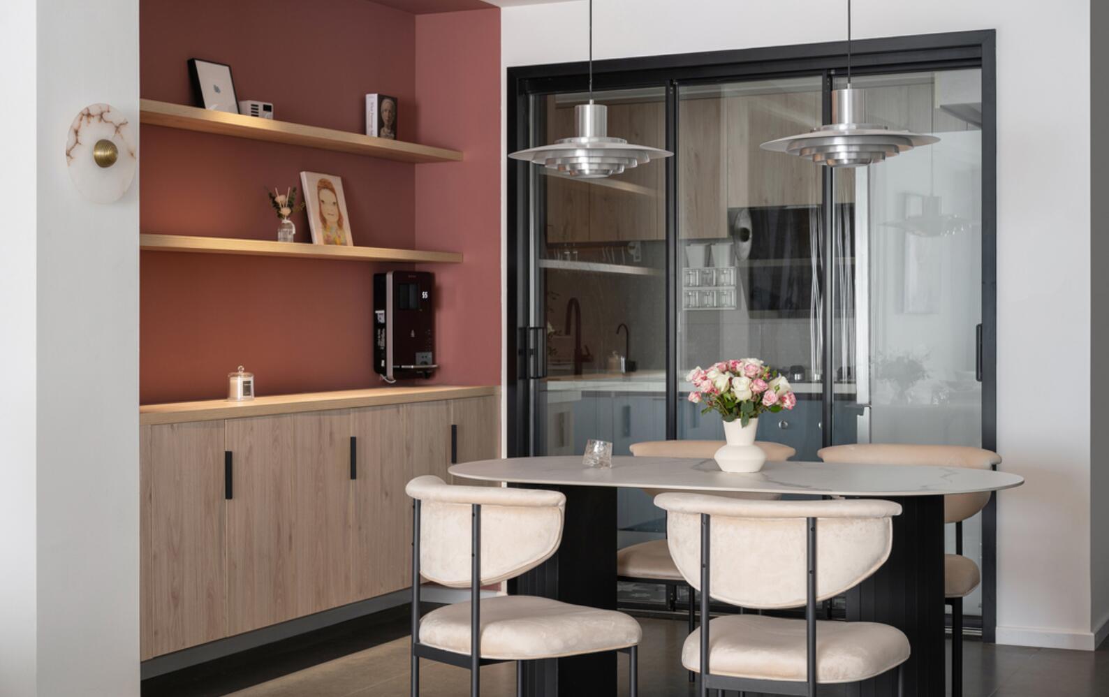 走进她128㎡新家,灰砖白墙,最经典的色彩搭配,往往最耐看