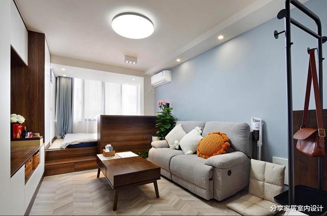 25㎡小户型,设计非常精致,全屋美观实用,能满足二人幸福生活