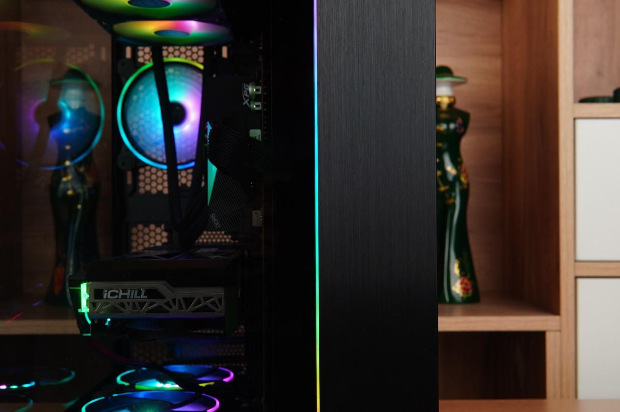 微信|i7-13700K+RTX3080Ti+XPG飓风风扇的光污染主机装机分享