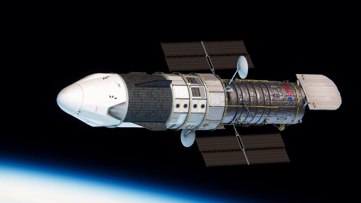 SpaceX或将执行史无前例的任务:哈勃望远镜“有救了”!