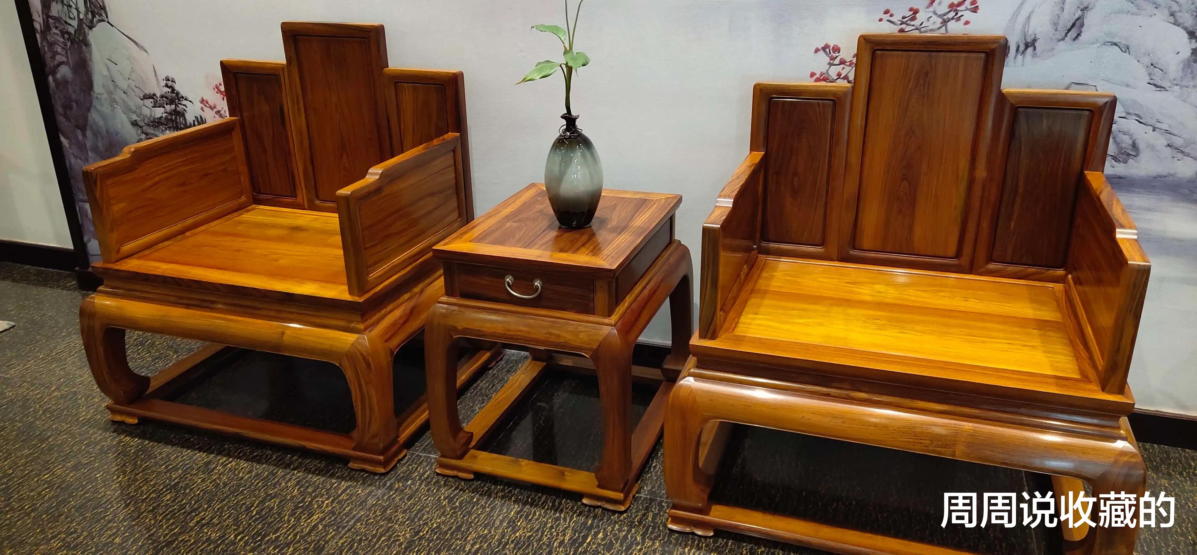 红木|国标红木中,哪些木材适合做独板的家具?