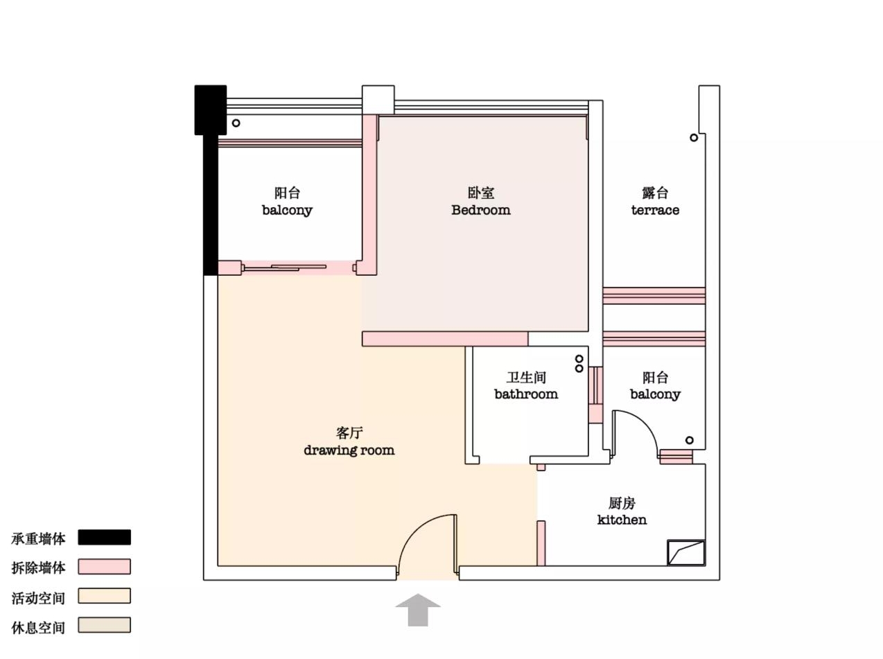 这才叫“样板设计”!50㎡,处处都是细节,真的越住越上瘾