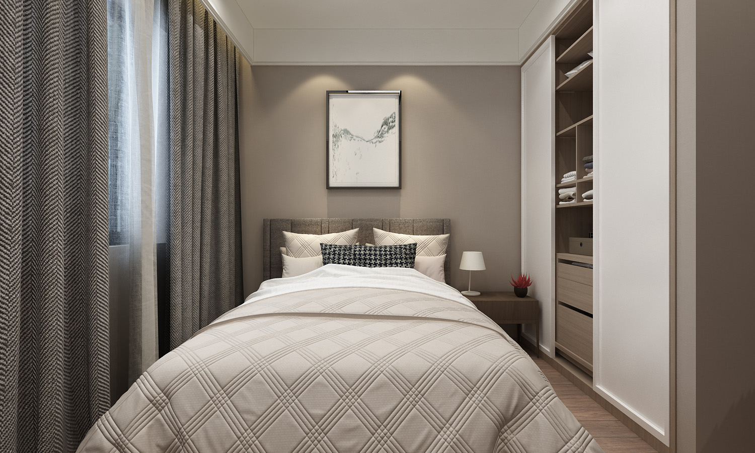 金地樾檀山160m2现代风格,细节成就品质