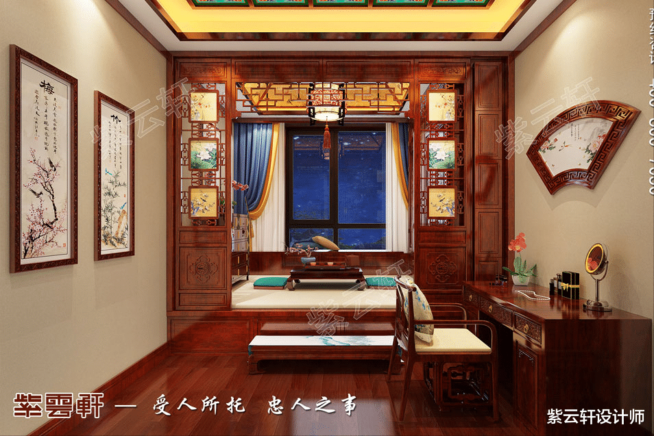 中式红木装修,古色生香,是雅致舒适的生活空间