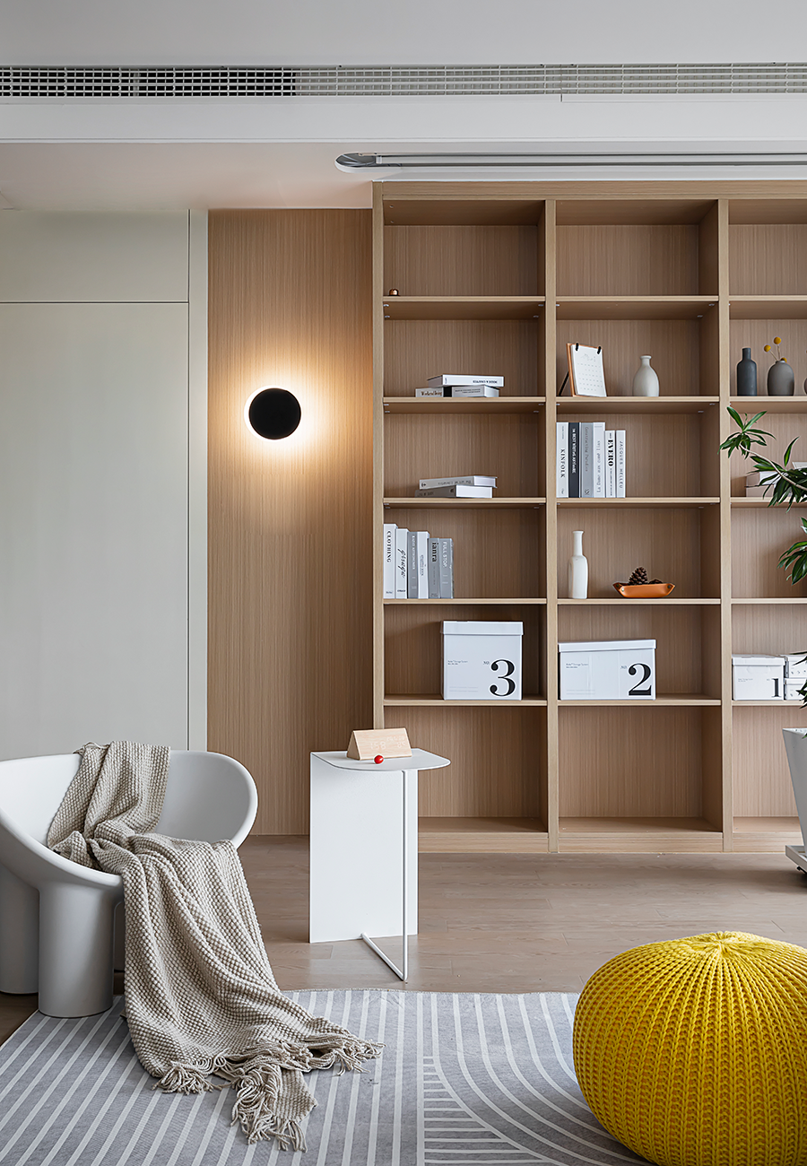 菡萏怡景装饰 | 木与白的交织,是理想与生活的共度!!