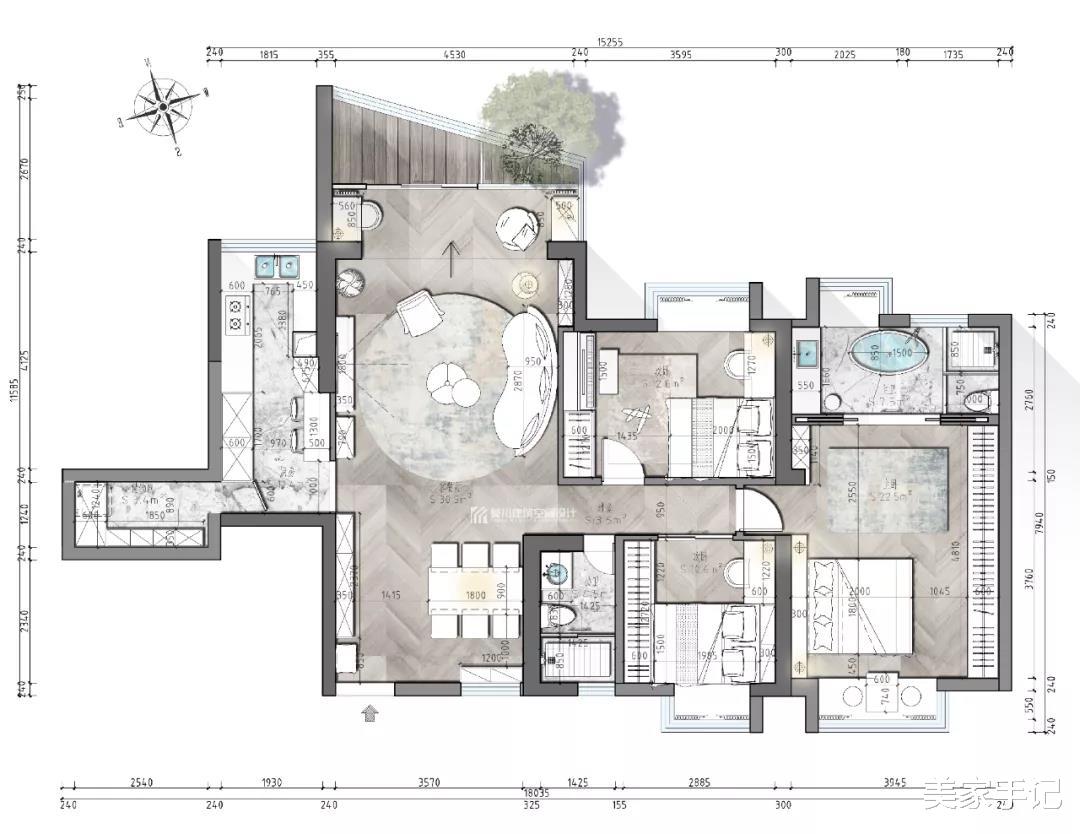 走进她家才知道什么叫比样板间还要美,舒适又温馨,是理想中的家