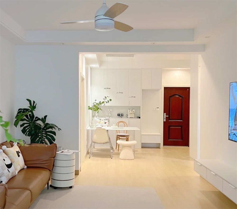 江西老哥装修89㎡两室一厅,装修简单省钱,却太有质感,真的漂亮