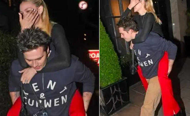 贝克汉姆|贝克汉姆大儿子与妻子度假！一路贴脸狂亲好甜蜜，女方身价上亿