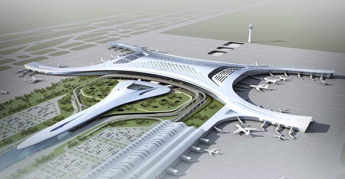 机场达到A级防火的PTFE膜结构内膜吊顶简介