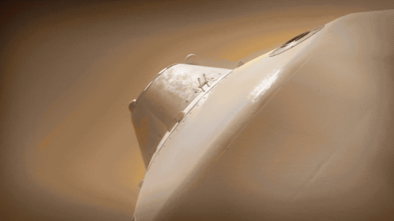 经受1300℃灼烧,毅力号成功登陆火星,传回首张火星照片