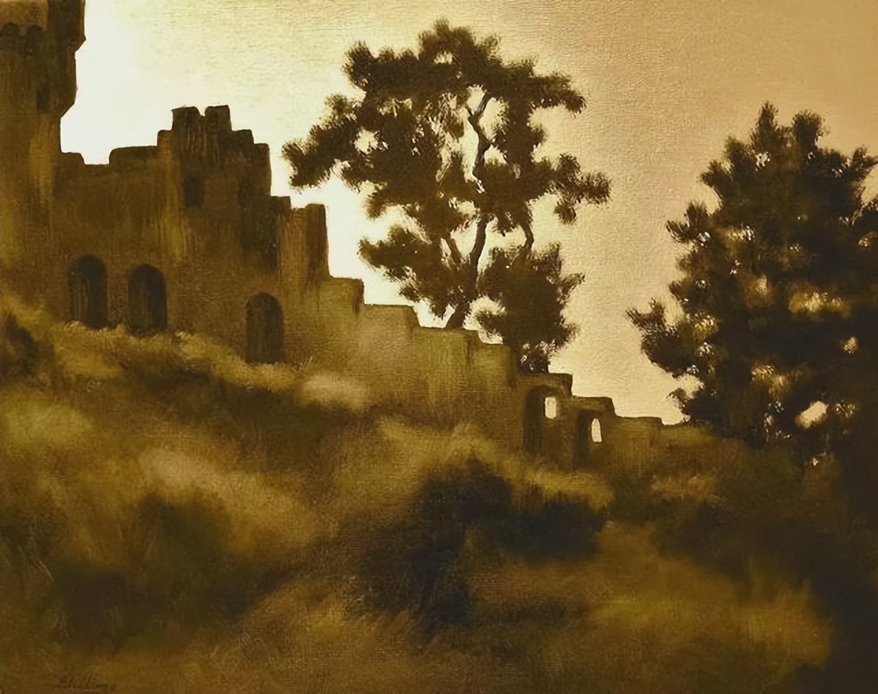 |美国画家Penny Billings 大气磅礴的朦胧风景