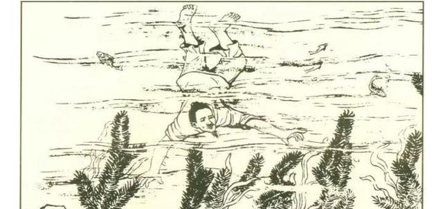 民间故事|民间故事：洪水冲走爷爷，数天后爷爷回来了，改行成了垂钓老渔翁