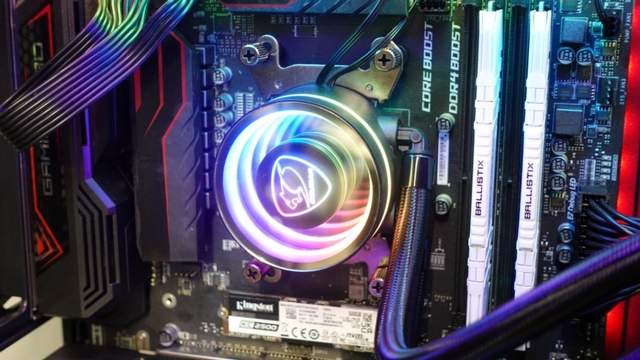 AMD|颜值很棒，散热轻松拿捏AMD R5，骨伽天吴360水冷体验