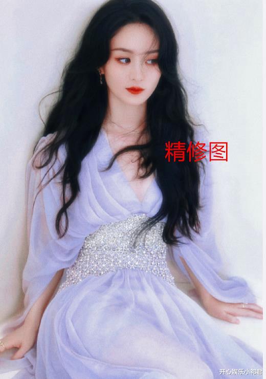 赵丽颖|赵丽颖直播造型来袭，脸发腮了？比精修图大了不止一圈