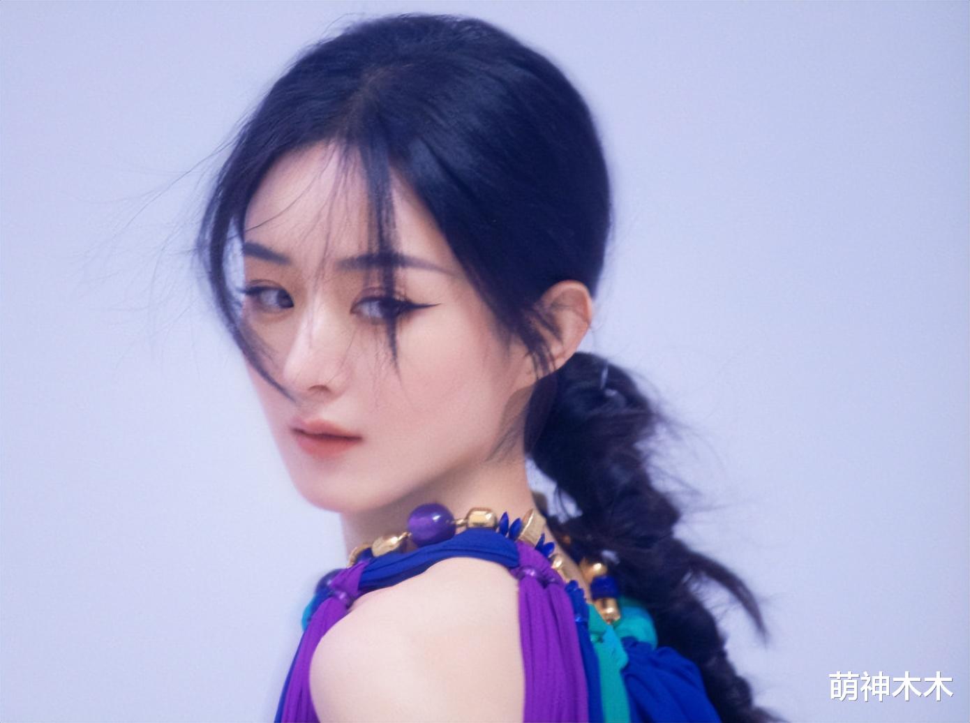 赵丽颖|赵丽颖又瘦了！杂志精修都遮不住法令纹，磨皮太过不像本人