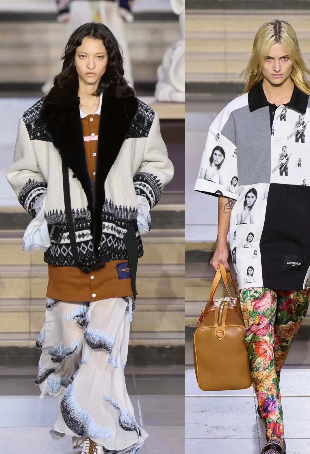 lv|22秋冬LV女装大秀,酷女孩 “秀场”到“职场”,混搭风碰撞好帅