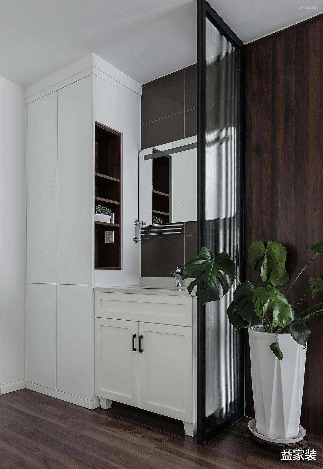 大气简约的公寓,沉稳内涵的现代风格,相得益彰的住宅搭配