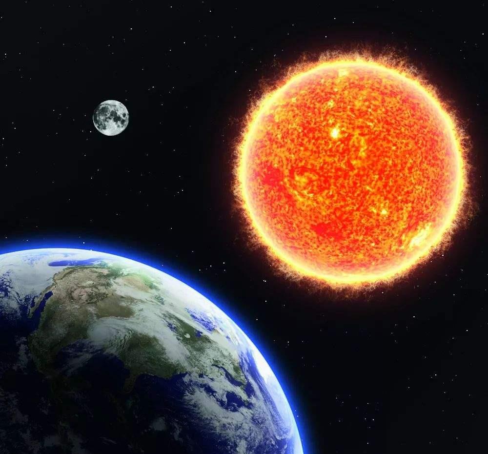 太阳光需8分钟到达地球,人眼一瞬间可看到太阳,目光比光速快?