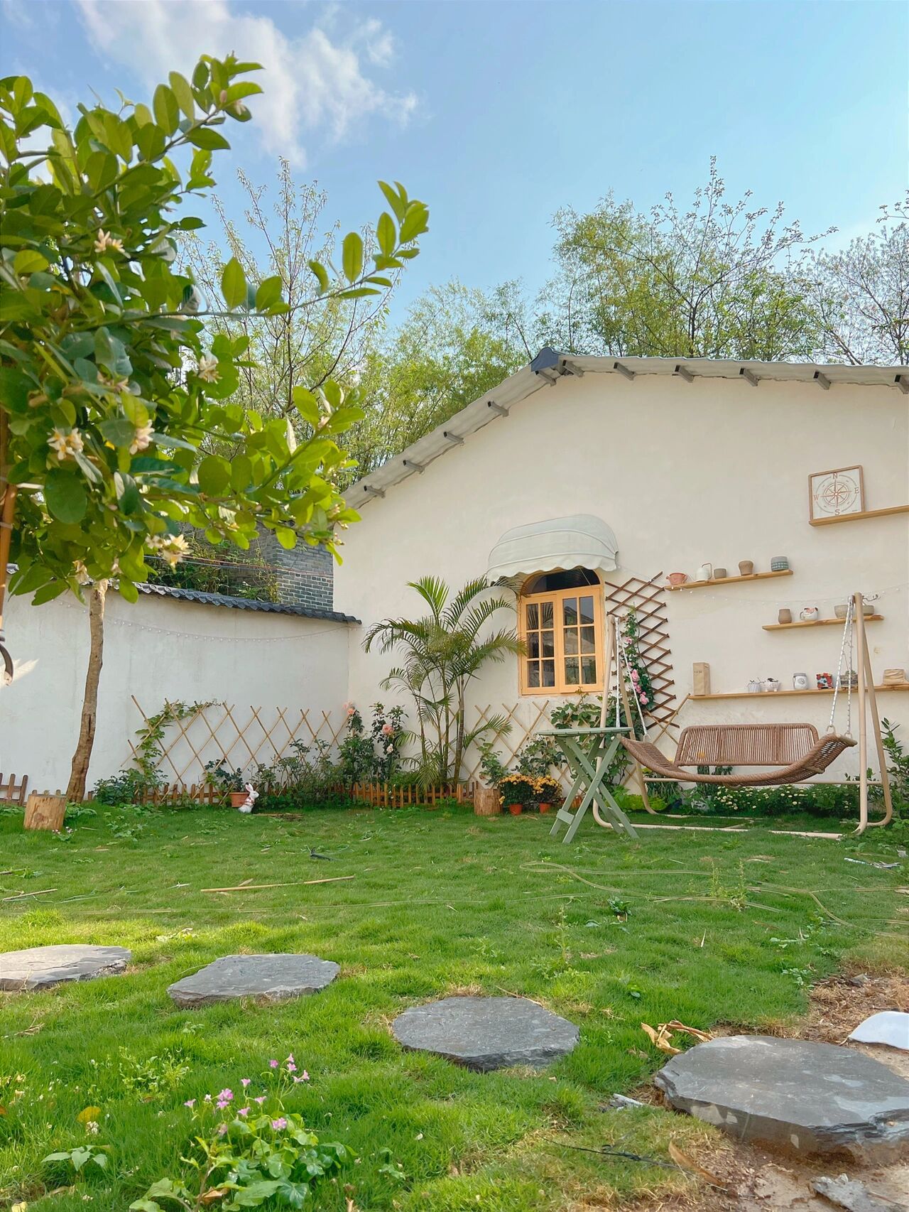 老宅改造：自己DIY打造花园攻略，快把闲置空间利用起来，太美啦