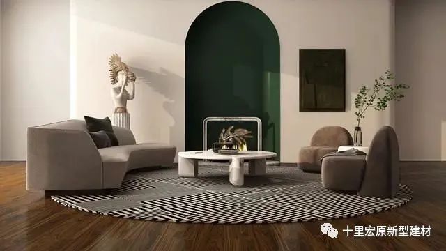 地板搭配得好,大白墙也可以这样高级!