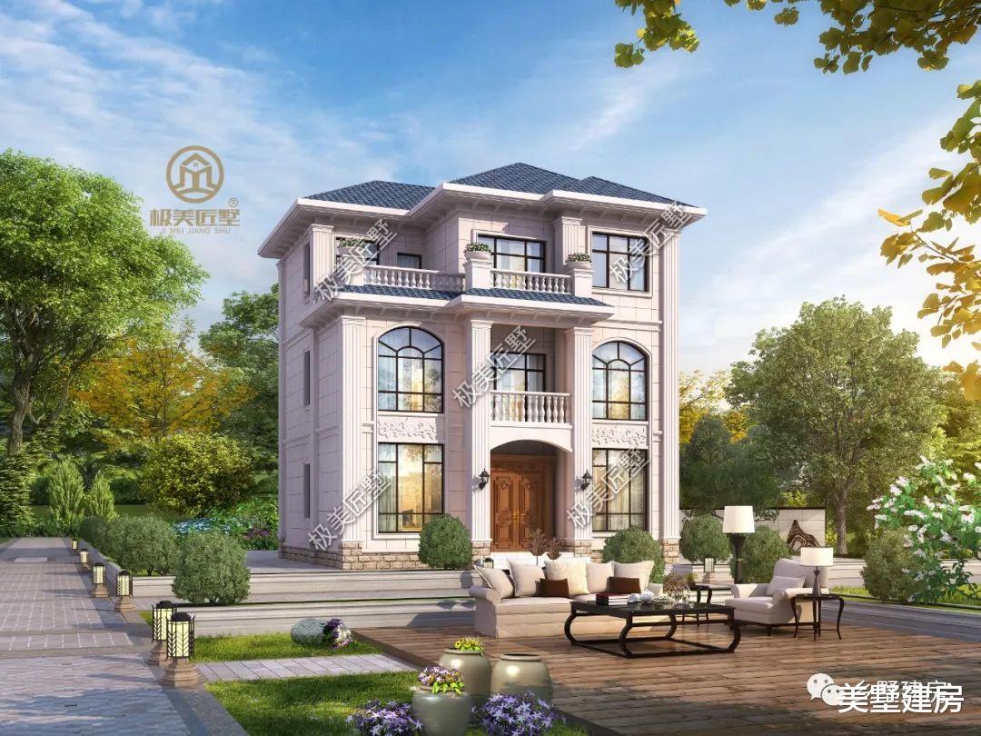 简单低调的欧式风，占地仅百平多点，一眼望去尽显人生格调