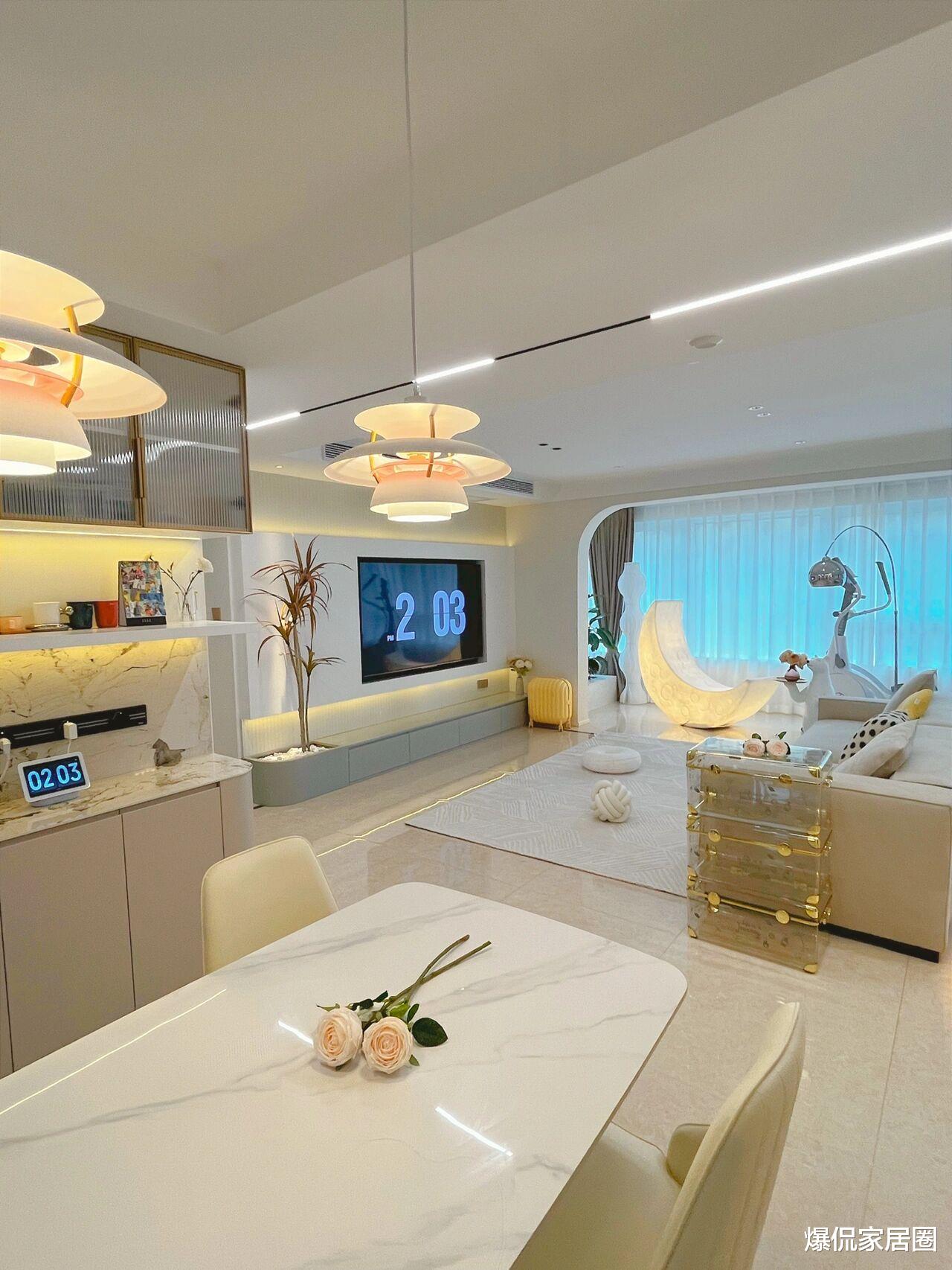 140平的四房二厅，硬装只花了15万！最庆幸这9个决定，效果越看越满意！