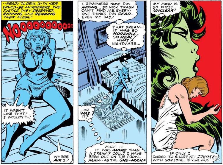 女浩克|漫威猛女女浩克的9段情史,雷神托尔也和她谈过恋爱