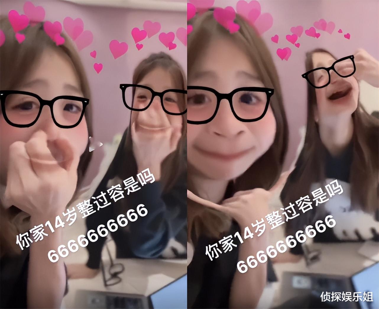 钟丽缇|钟丽缇二女儿晒近照,14岁Jaden染发化妆打扮成熟,身高近一米七