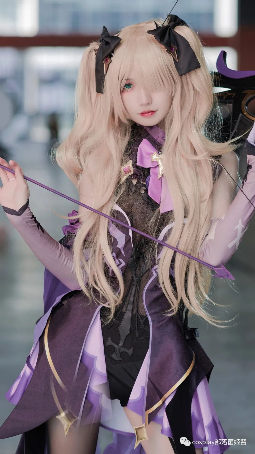 关晓彤|cos：原神断罪女皇菲谢尔场照@白茶