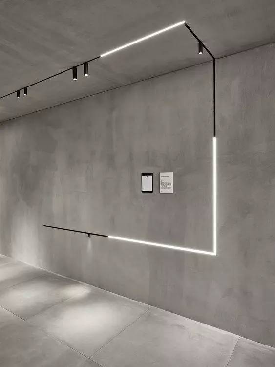 墙上开凹槽嵌入灯带,未来家居照明它才是主流,比装吊灯高级多了!