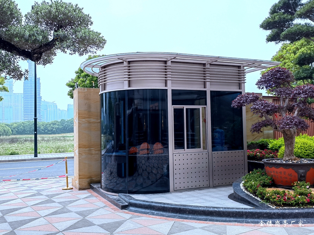 杭州岗亭厂家 | 岗亭采用铝扣板吊顶需要注意的事项