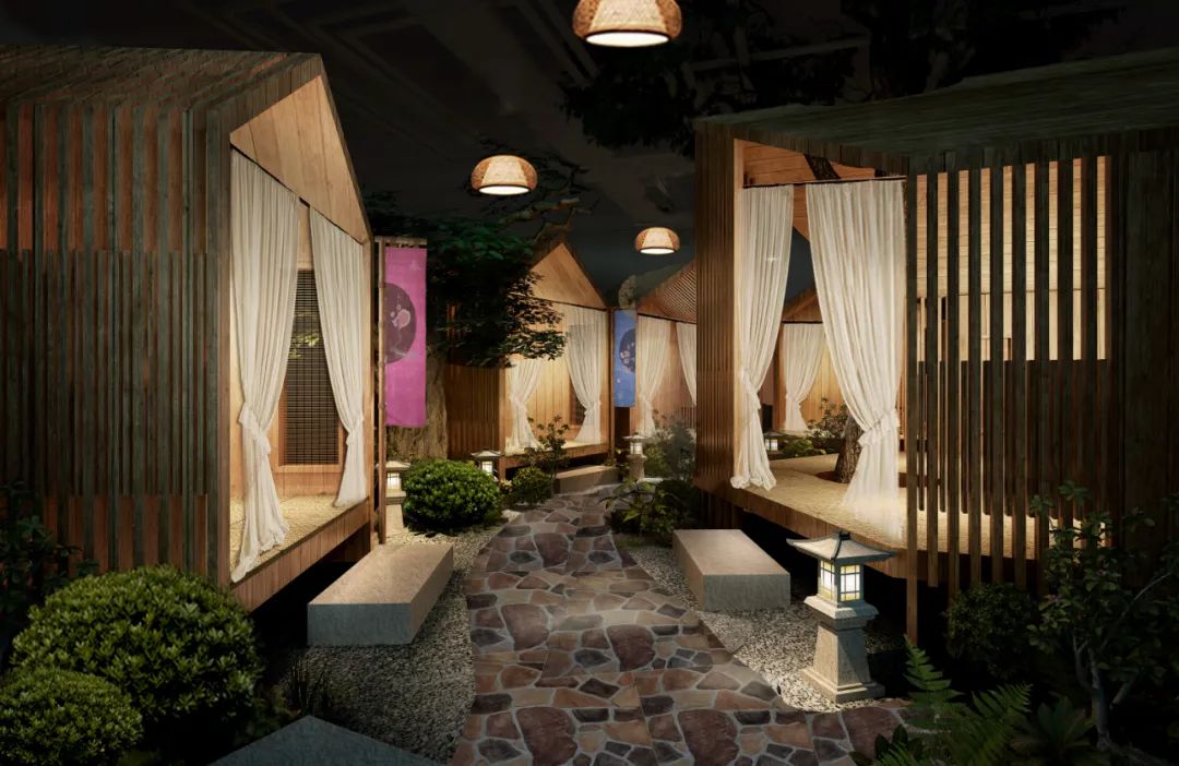 亿伽设计│温泉设计│洗浴设计│汤泉设计│来康郡水文化生态温泉:写意版山水游记的新中式简约空间