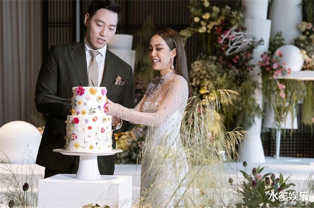玻钻之争|泰剧《玻钻之争》女星Aerin大婚，新郎身材高大又多金，相当般配