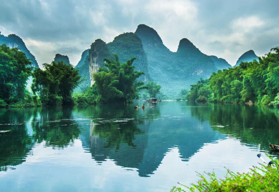 桂林山水|桂林山水甲天下，桂林可以高览、可近观、可眺远，也可以走近