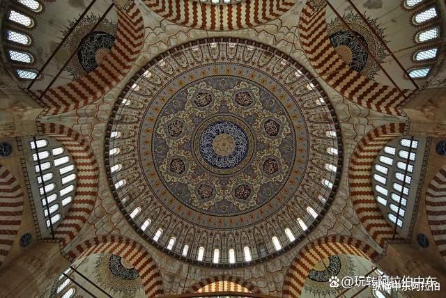 清真寺|伊斯兰建筑：令人惊叹的天花板