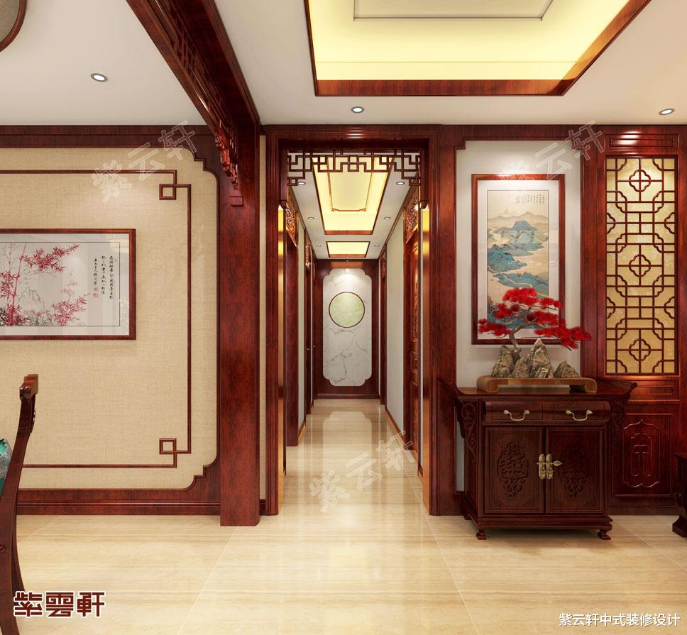 看到朋友家又一间房子的中式装修效果后我震惊了