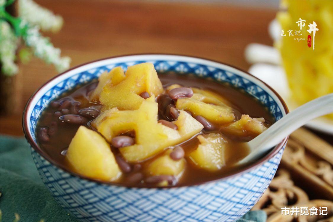 菜花 春天，菠萝和红豆是绝配，每周煮好喝几次，很多人不知道有啥用