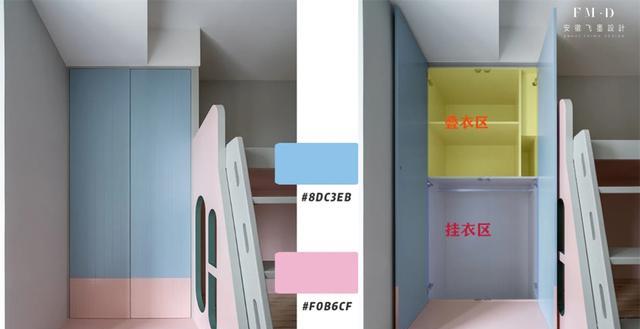 如今流行“适童化”柜体了,遵循5个设计原则,儿童房好看也好用
