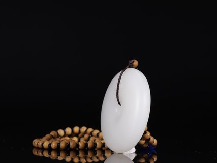 |旧藏【和田玉 素面 玉环】