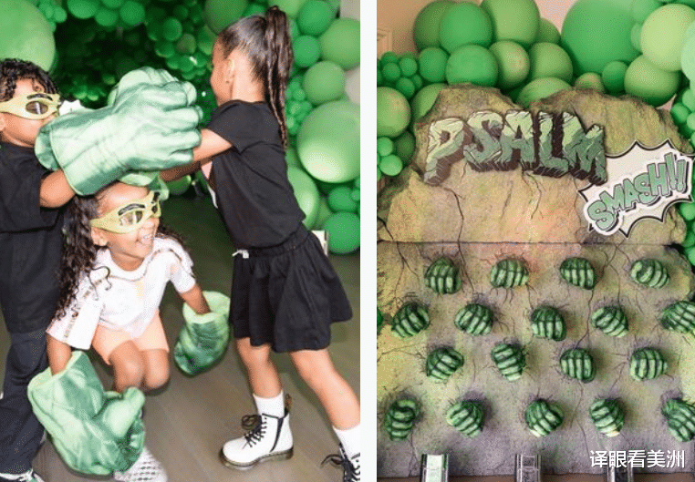 金·卡戴珊|金·卡戴珊为儿子安排奢华绿巨人生日派对，坎耶、皮特未现身快照