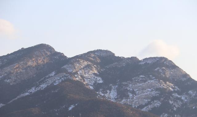 卢峰|胶东游记：偶遇牟平“卢山”的雪后美景，“卢峰霁雪”名不虚传
