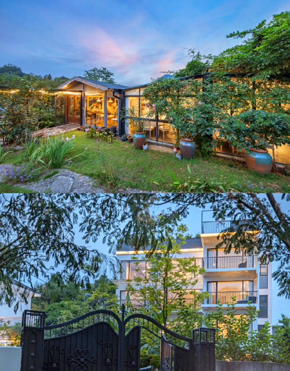 |安吉民宿|住进山谷里的法式浪漫花园