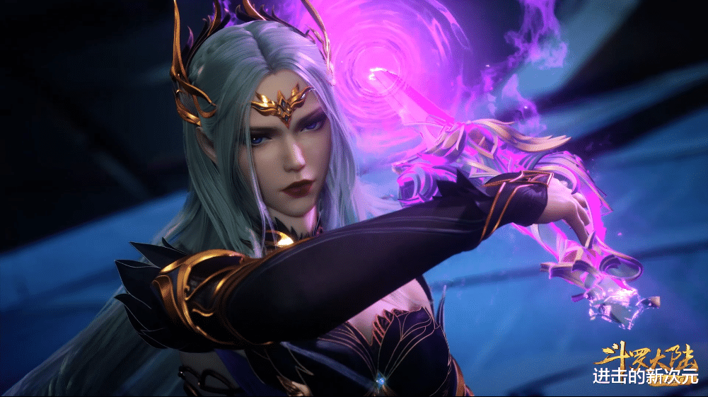 比比东|星罗天斗绝地反击,比比东却忍了,暗黑千仞雪妖娆,新老婆无疑了