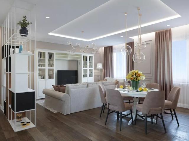 84平方米现代风格的二居室,装修温馨,实用且好看