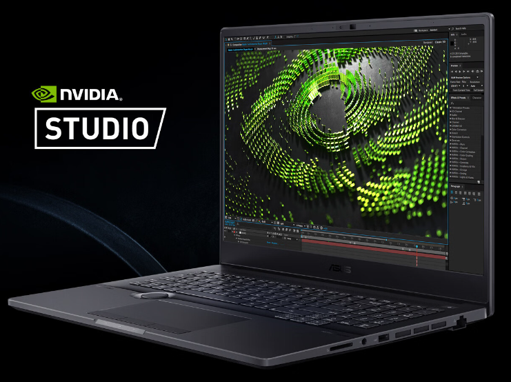 专业创作本选购指南：强悍性能+软件加速，认准NVIDIA Studio认证