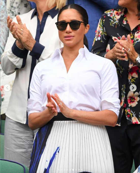 尊龙|王室妯娌三姐妹温网网球赛同台，梅根惨被凯特姐妹夹攻衣品惨败