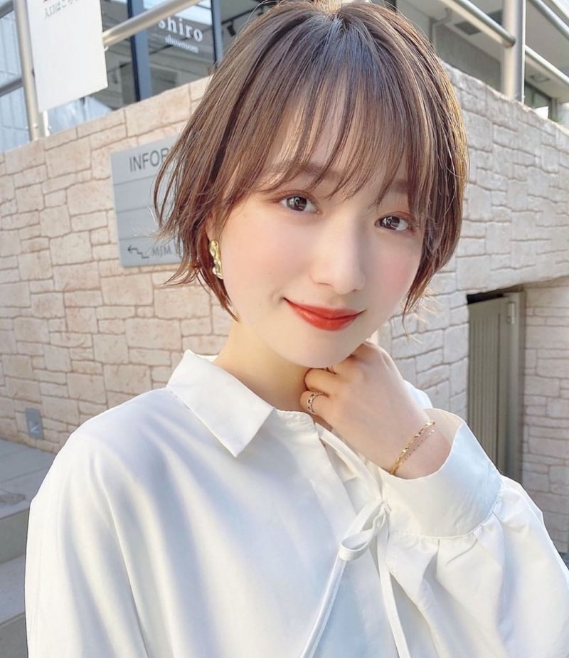 首饰 整容级剪发日本大热，耳下2公分短发适合脸型、造型变化一篇总结