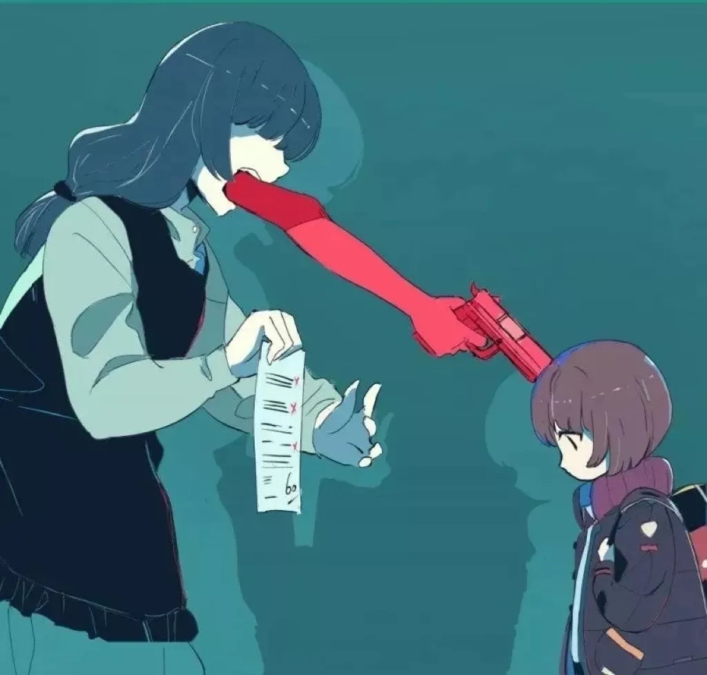 假面骑士空我|凌晨1点,看了女儿朋友圈发布的9张惊悚漫画,我再也睡不着了