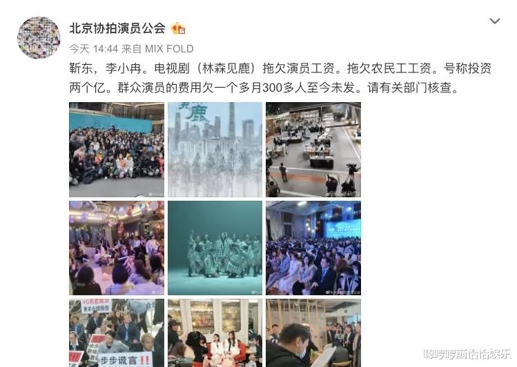 靳东|名下有16家企业，却被曝拖欠300多人工资，靳东被公开喊话