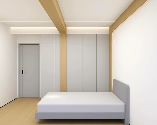 卧室中间横梁的设计方案,看有你喜欢的吗?